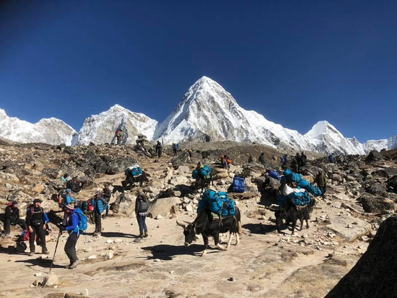 Nepal - Grunnbúðir Everest