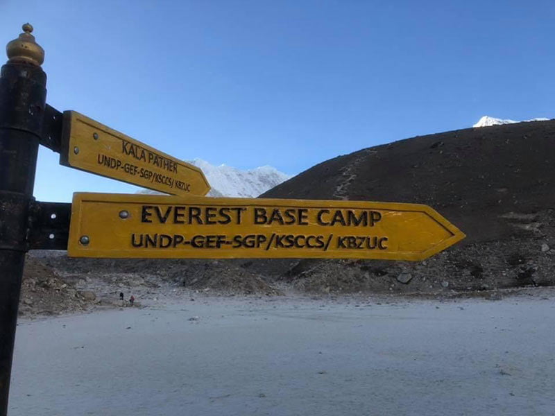 Nepal - Grunnbúðir Everest